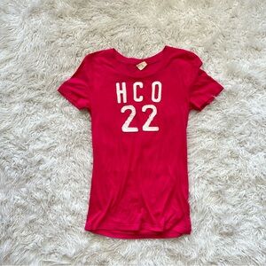 Vintage y2k Hollister hot pink tee